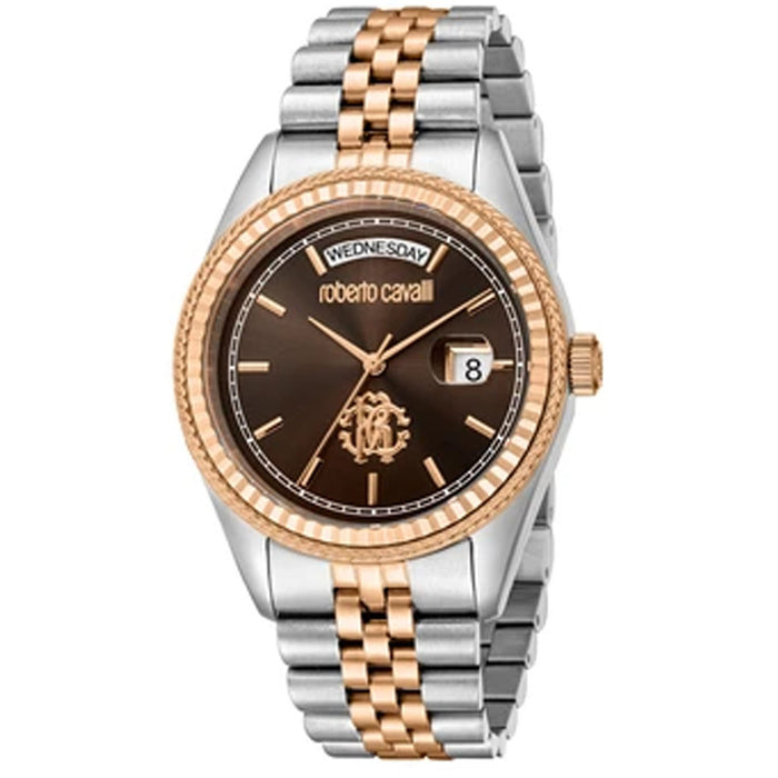 Roberto Cavalli Men's Classic Brown Dial Watch - RC5G091M0075