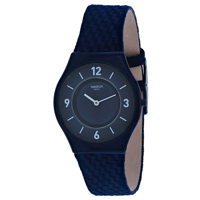 Swatch Men's Classic Black Dial Watch - SFN123