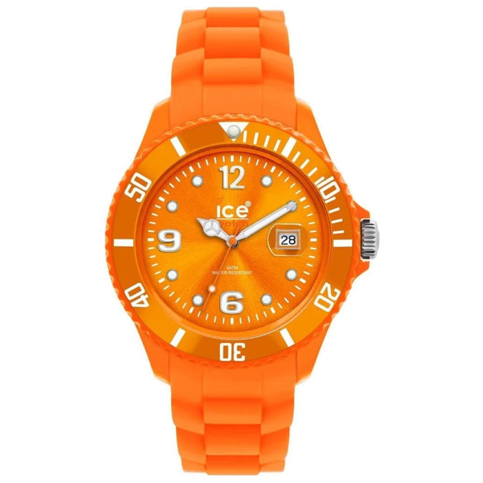 Ice Men's Sili forever Orange Dial Watch - SI.OE.B.S.09