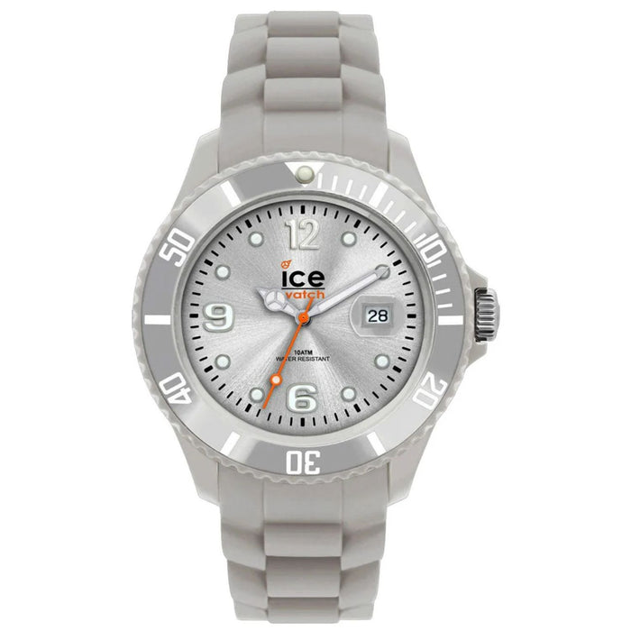 Ice-Watch Unisex's Sili Silver Dial Watch - SI.SR.U.S.09