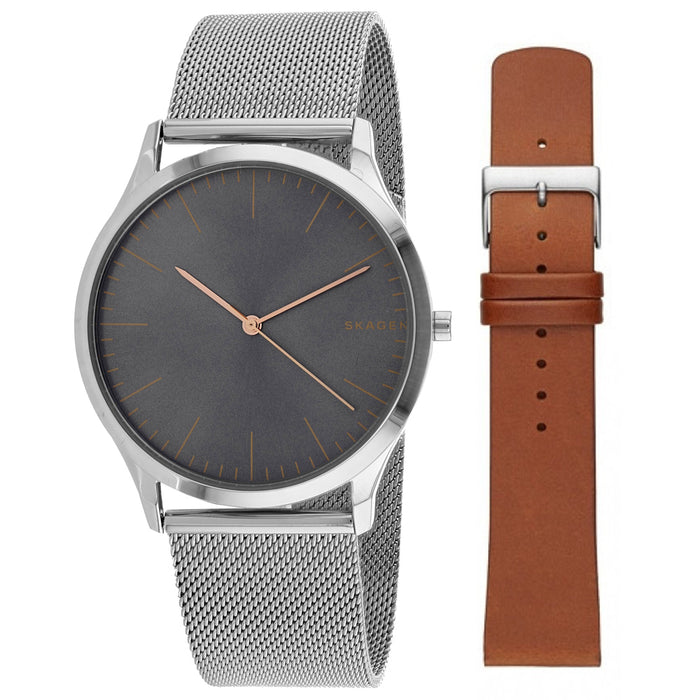 Skagen Men's Brown Dial Watch - SKW1097