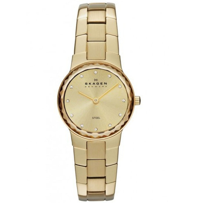 Skagen Women's Classic Gold Dial Watch - SKW2073