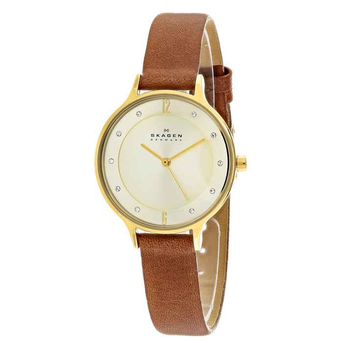Skagen Women's Anita Gold Dial Watch - SKW2147