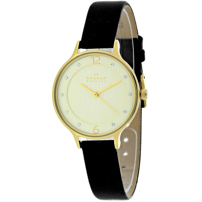 Skagen Women's Anita Champagne Dial Watch - SKW2266