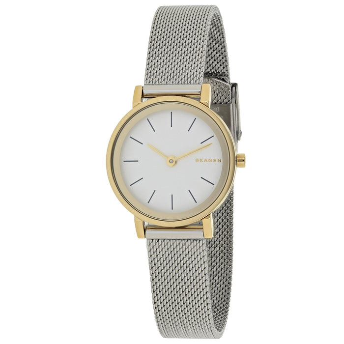 Skagen Women's Hald White Dial Watch - SKW2445