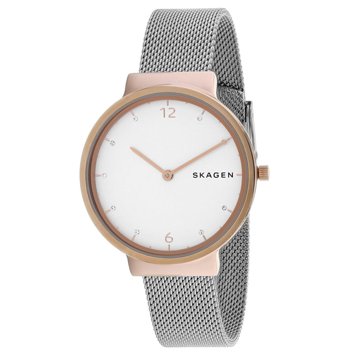 Skagen Women's Ancher White Dial Watch - SKW2616