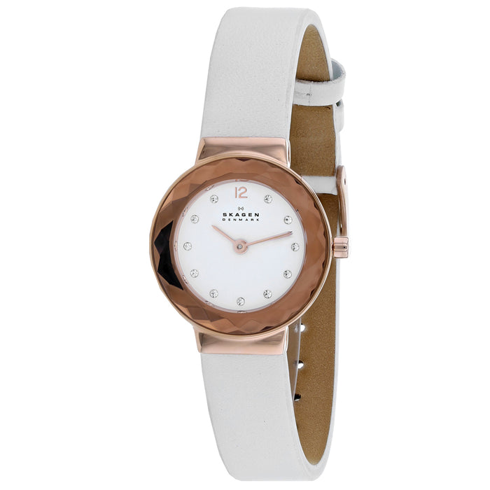 Skagen Women's Leonora White Dial Watch - SKW2769