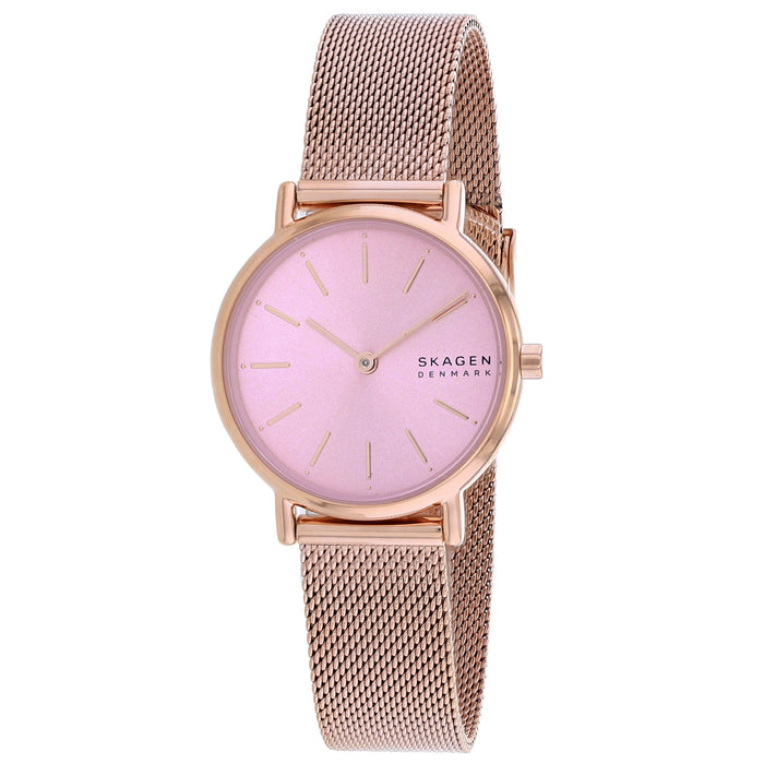 Skagen Women's Signatur Pink Dial Watch - SKW2975