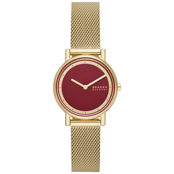 Skagen Women's Signatur Lille Red Dial Watch - SKW3117