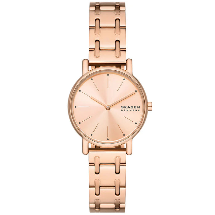 Skagen Women's Signatur Lille Rose gold Dial Watch - SKW3125