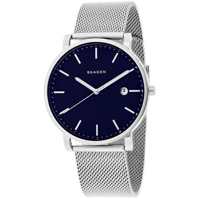 Skagen Men's Hagen Dark Blue Dial Watch - SKW6327