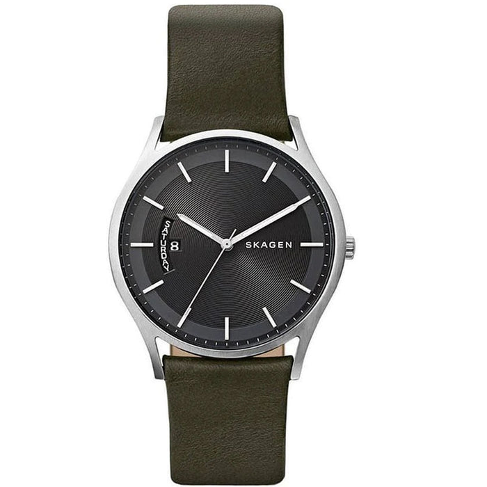 Skagen Men's Classic Black Dial Watch - SKW6394