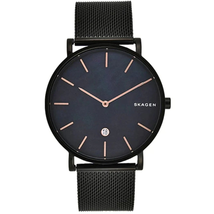 Skagen Men's Hagen Black Dial Watch - SKW6472