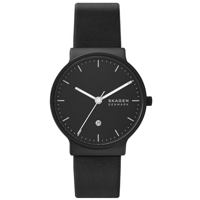 Skagen Men's Ancher Black Dial Watch - SKW6781