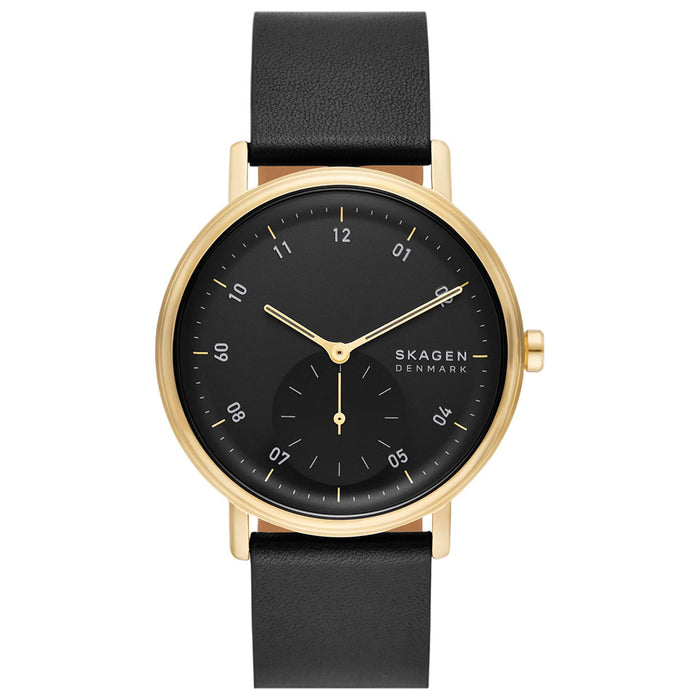 Skagen Men's Kuppel Black Dial Watch - SKW6896