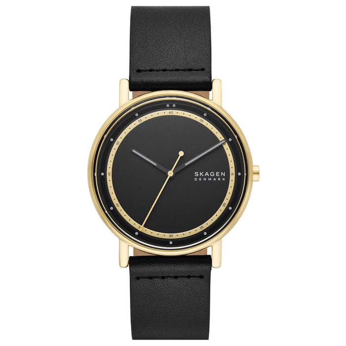 Skagen Men's Signatur Black Dial Watch - SKW6897