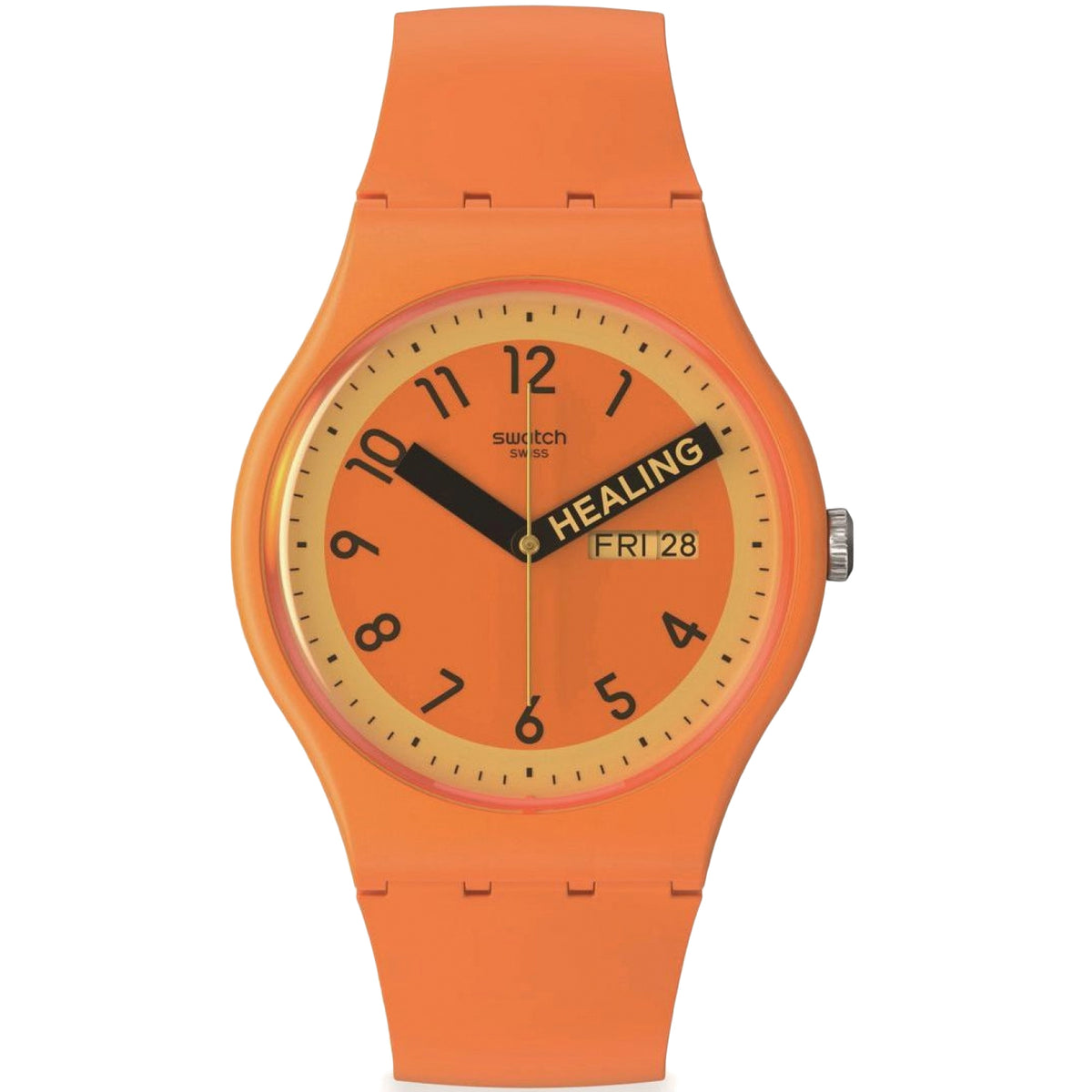 Swatch Women's Pride Orange Dial Watch - SO29O700 — Accuratime