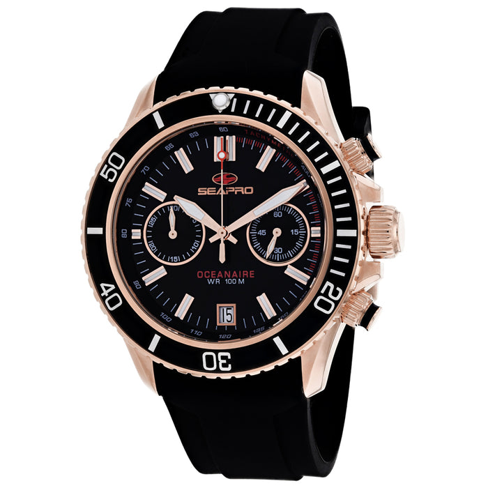 Seapro Men's Thrash Black Dial Watch - SP0333