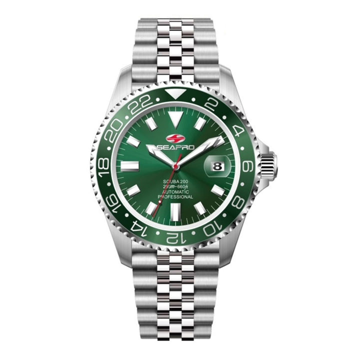 Seapro Men's Grand Meridian Green Dial Watch - SP4334