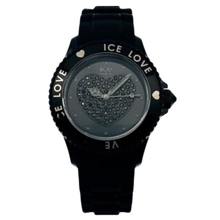 Ice Men's Love Black Dial Watch - ST.BK.U.S.10