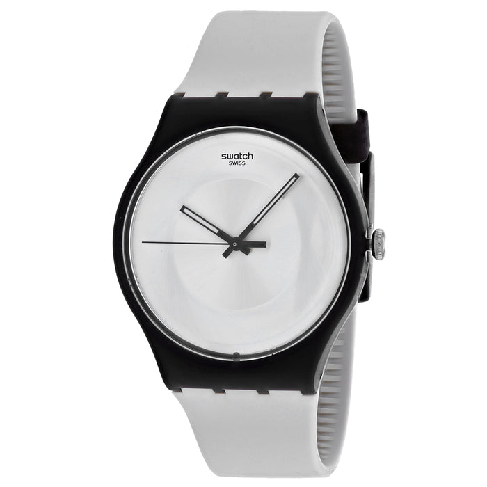 Swatch Men's Avenida Silver Dial Watch - SUOC104