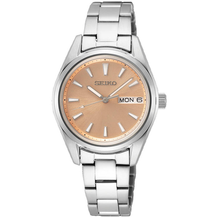 Seiko Women's Neo Classic Pink Dial Watch - SUR351P1