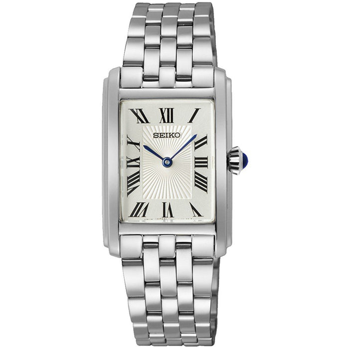 Seiko Women's Essentials Roman Dial White Dial Watch - SWR083P1