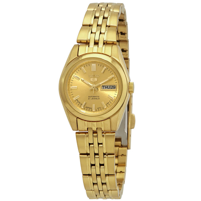 Seiko Men's Classic Gold Dial Watch - SYME46K1