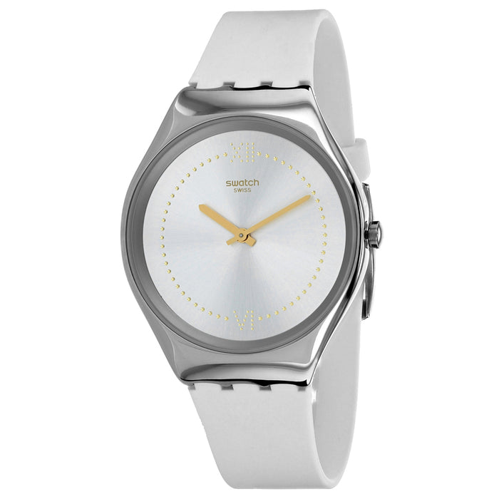 Swatch Men's Skindoree Silver Dial Watch - SYXS108