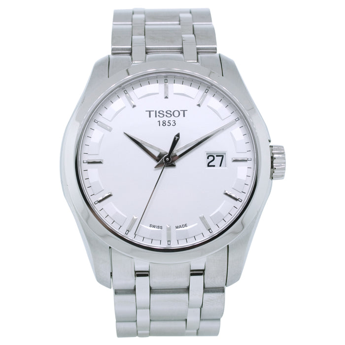 Tissot Men's Couturier Silver Dial Watch - T0354101103100