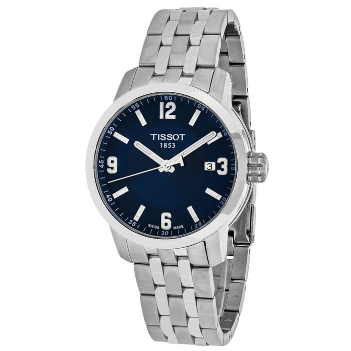 Tissot Men's PRC 200 Blue Dial Watch - T0554101104700