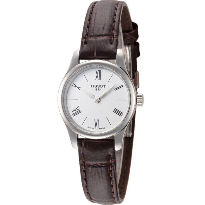 Tissot Women's Tradition White Dial Watch - T0630091601800