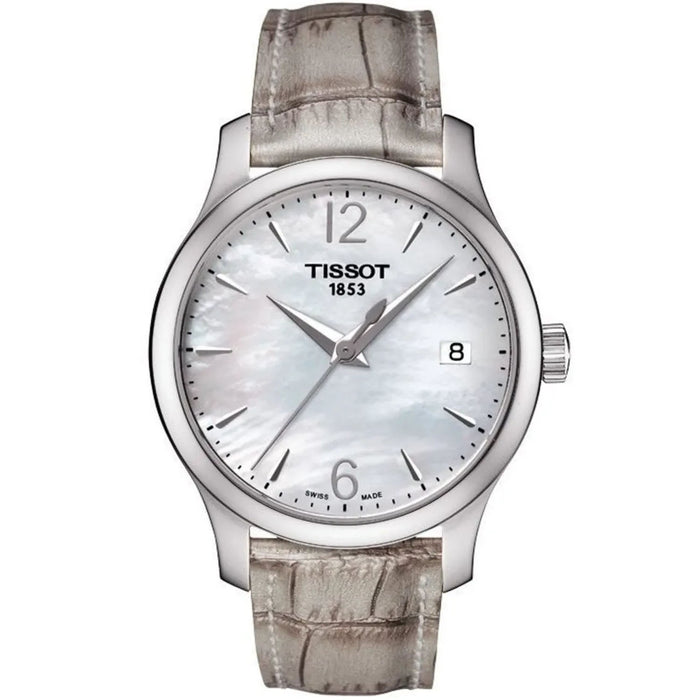 Tissot Women's Tradition Mother of Pearl Dial Watch - T0632101711700