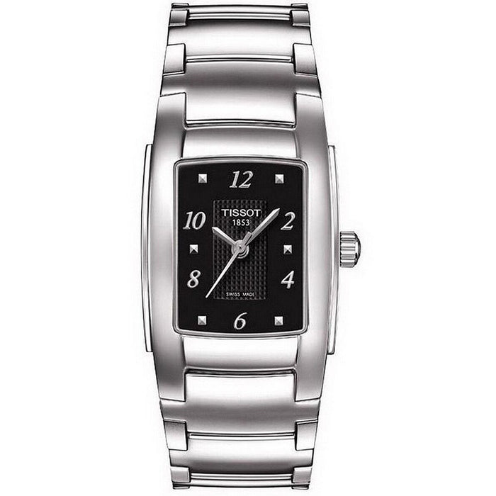 Tissot Women's T-Classic T10 Black Dial Watch - T0733101105700