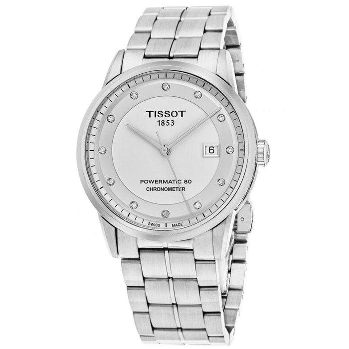 Tissot Men's Luxury Powermatic 80 White Dial Watch - T0864081101600