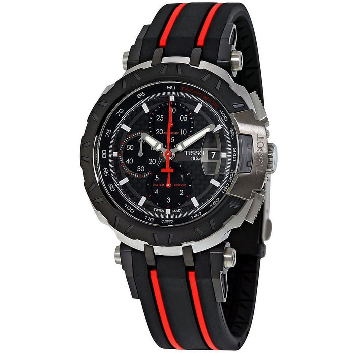 Tissot Men's T-Race Moto GP Black Dial Watch - T0924272720100