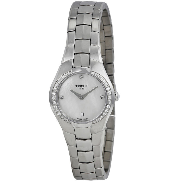 Tissot Women's T-Round Silver Dial Watch - T0960096111600