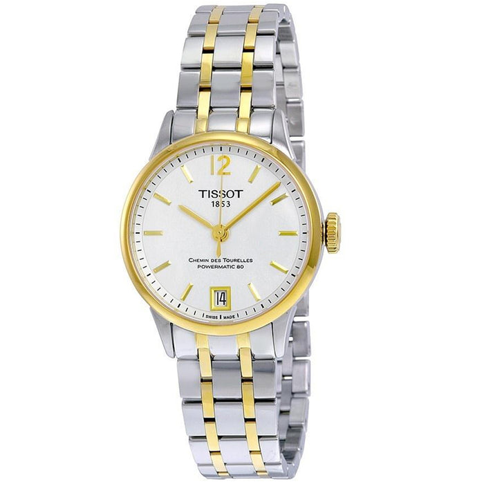 Tissot Women's Chemin des Tourelles White Dial Watch - T0992072203700