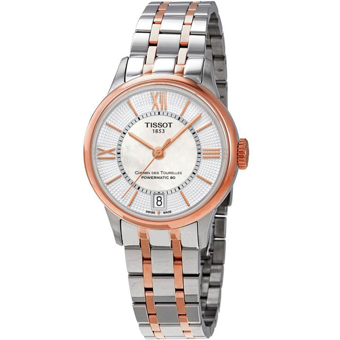 Tissot Women's Chemin des Tourelles White Dial Watch - T0992072211802