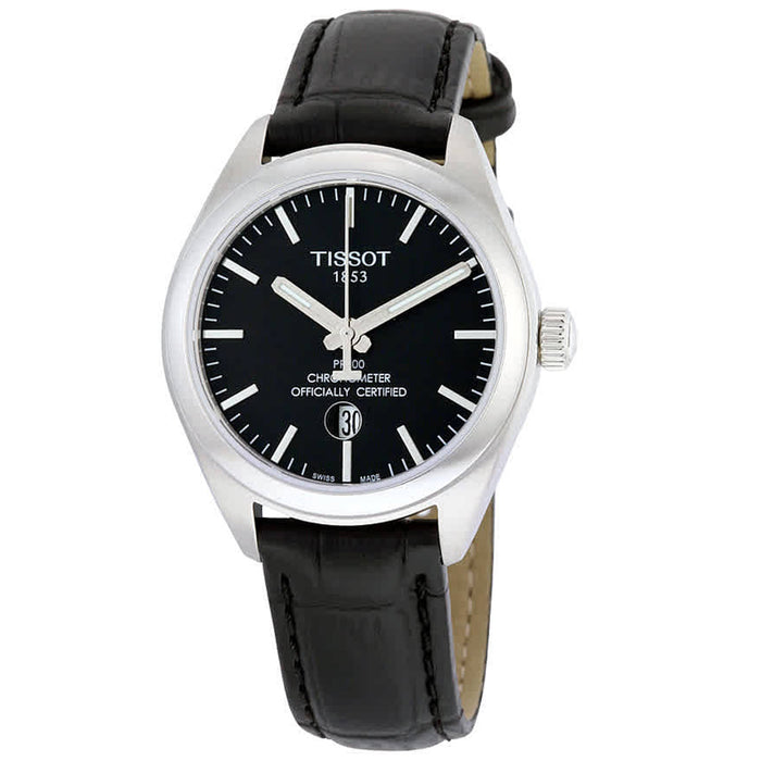 Tissot Women's PR 100 Black Dial Watch - T1012511605100