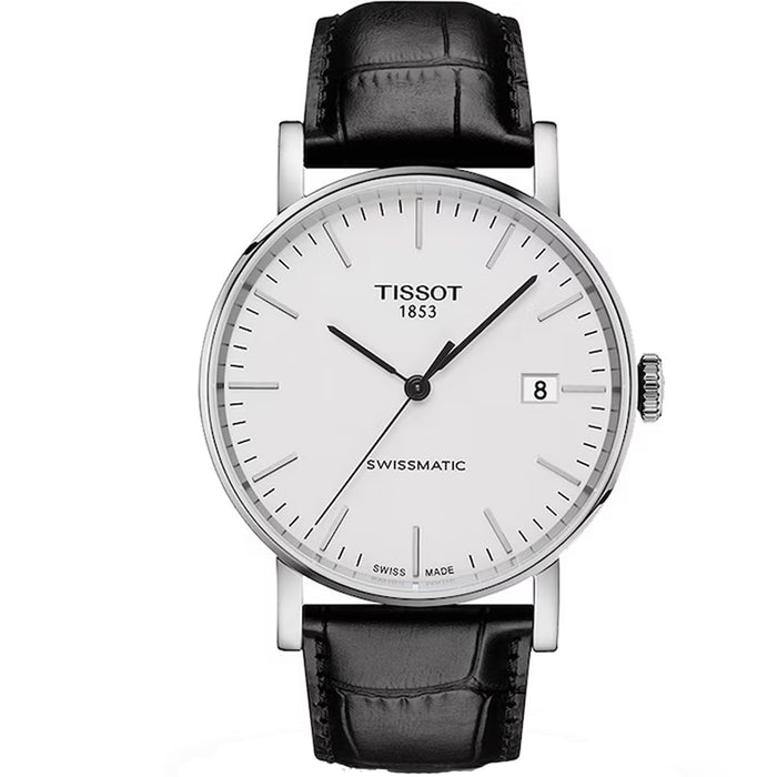 Tissot Men's T-Classic Everytime Swissmatic Silver Dial Watch - T1094071603100