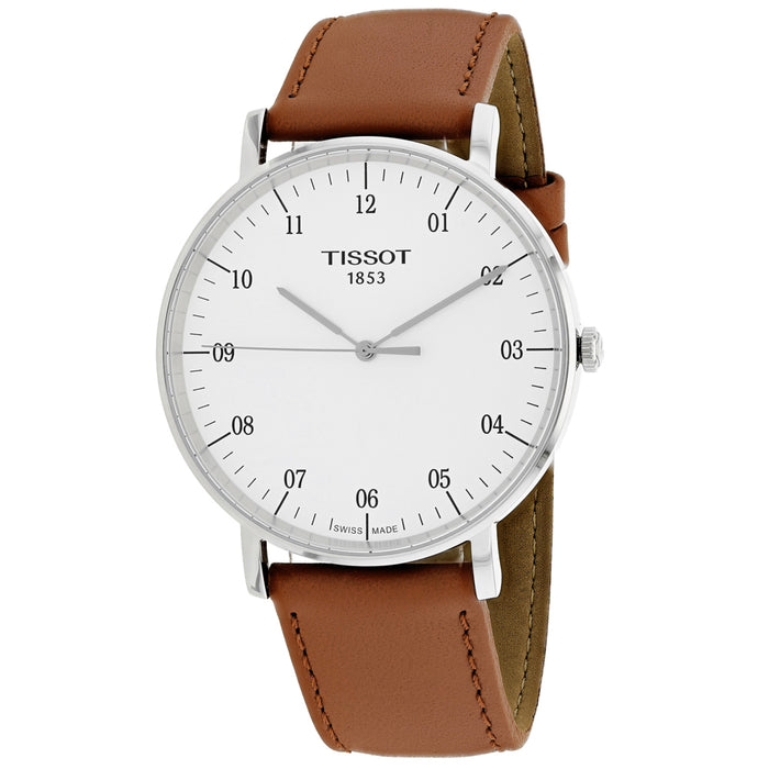 Tissot Men's Everytime Silver Dial Watch - T1096101603700