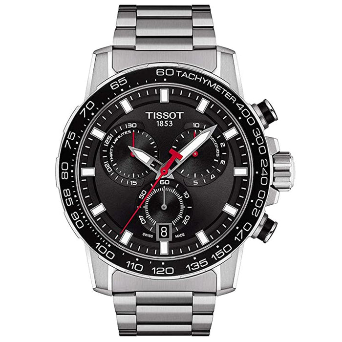 Tissot Men's Supersport Black Dial Watch - T1256171105100