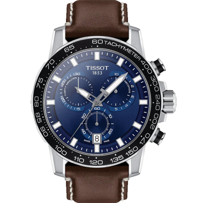 Tissot Men's Supersport Blue Dial Watch - T1256171604100