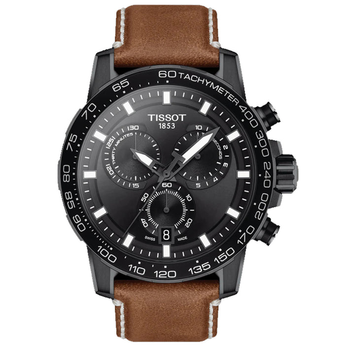 Tissot Men's Supersport Black Dial Watch - T1256173605101