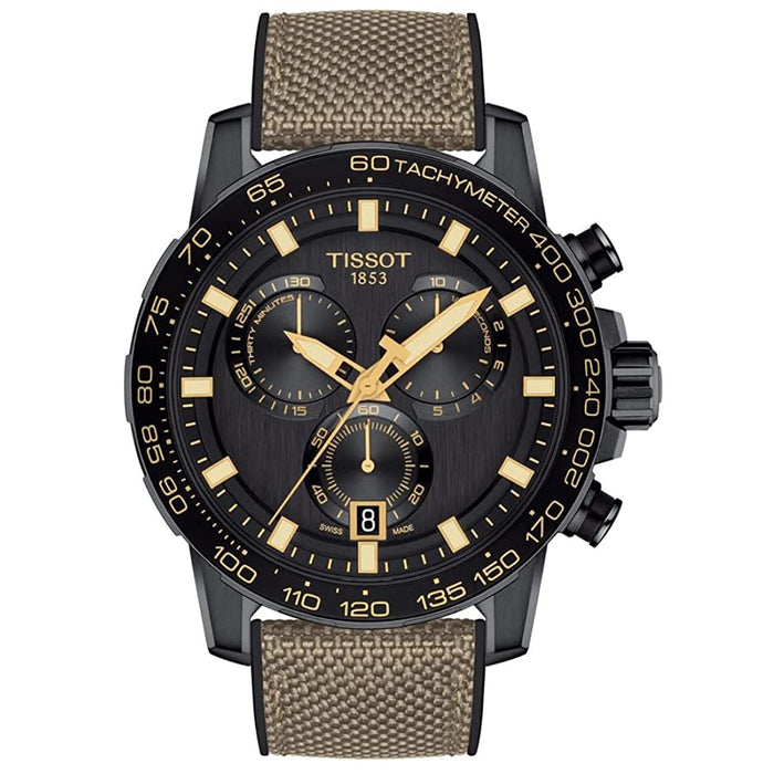 Tissot Men's Supersport Black Dial Watch - T1256173705101