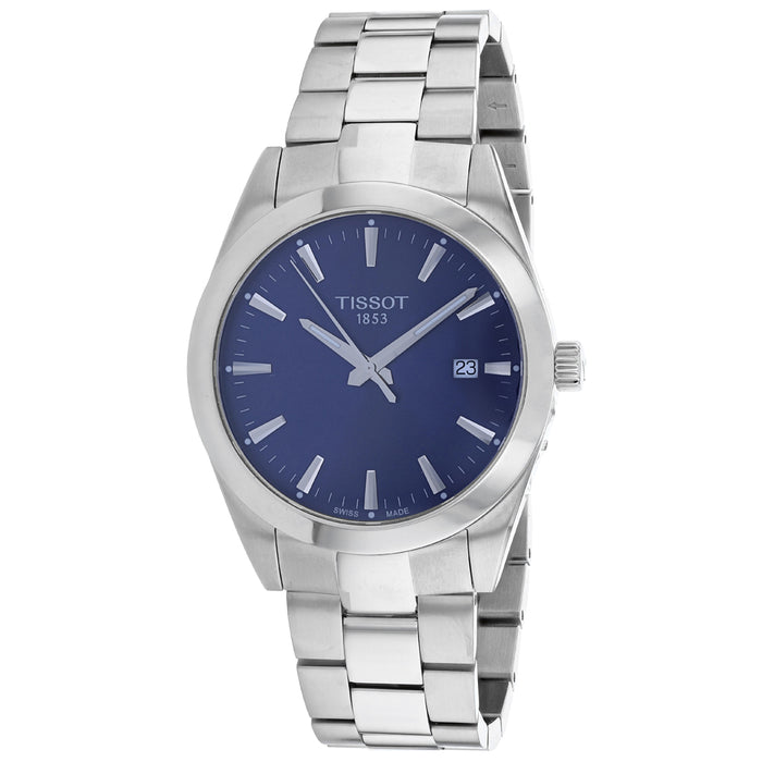 Tissot Men's T-Classic Gentleman Blue Dial Watch - T1274101104100