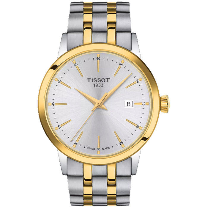 Tissot Men's Classic Dream Silver Dial Watch - T1294102203100