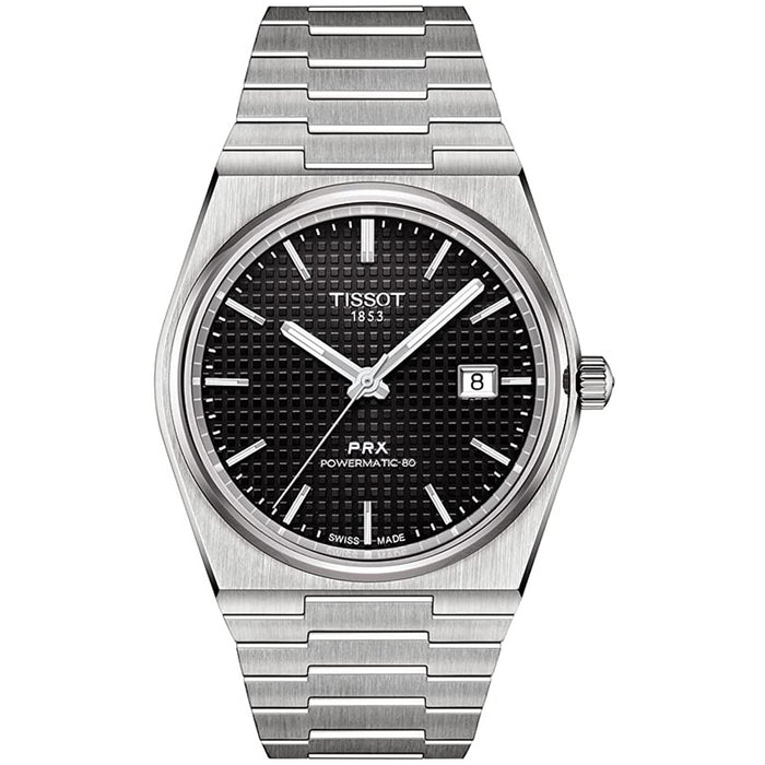 Tissot Men's PRX Black Dial Watch - T1374071105100
