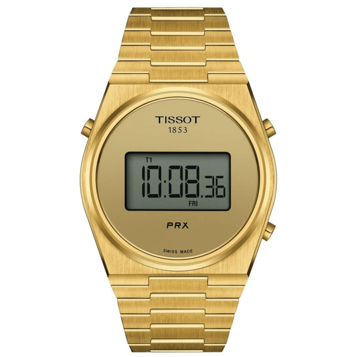 Tissot Men's PRX Gold Dial Watch - T1374633302000